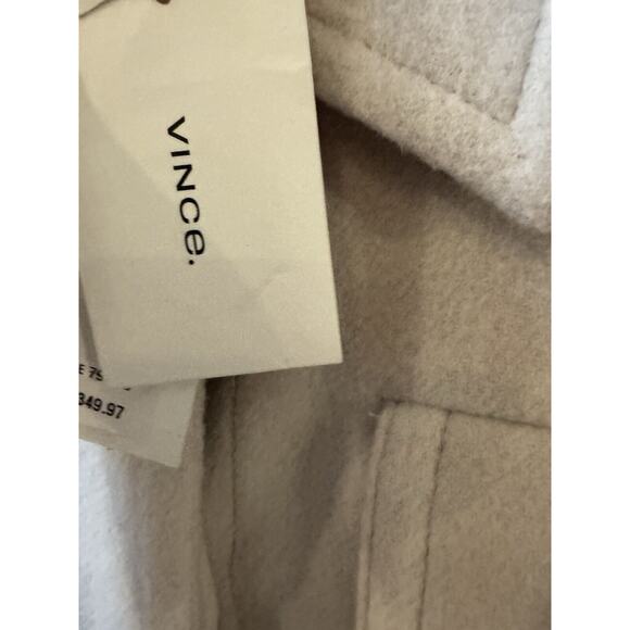 Vince Brushed Wool Shirt Coat $795 Medium (NEW) - Picture 4 of 8